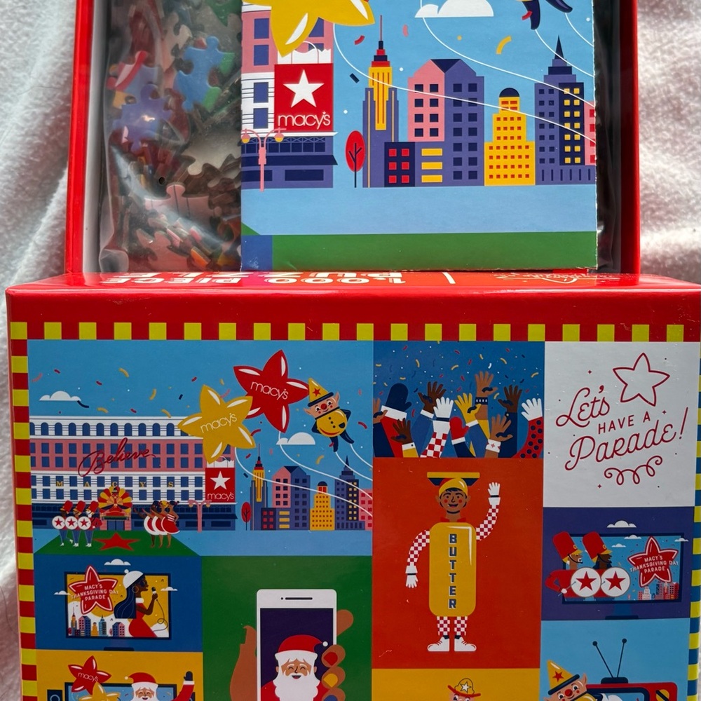 Macy's Vibrant Parade Puzzle Set